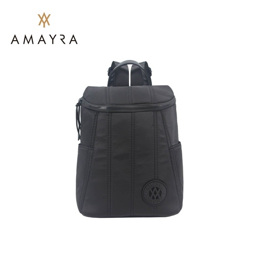 [43718] MOCHILA AMAYRA NEGRA CON UN BOLSILLO PRINCIPAL