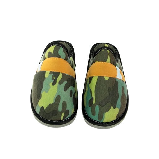 [44224C] PANTUFLA CAMUFLADA CON GUARDA 43/44 #25