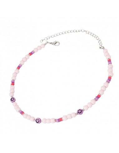 [44384] COLLAR SMILE ROSADO