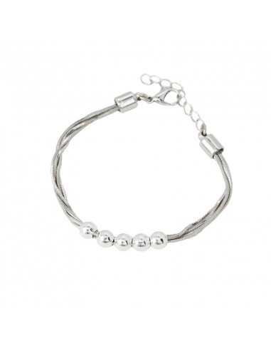 [45109] PULSERA CON PERLAS