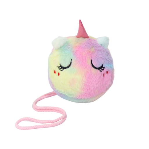 [45143] CARTERA PELUCHE  UNICORNIO