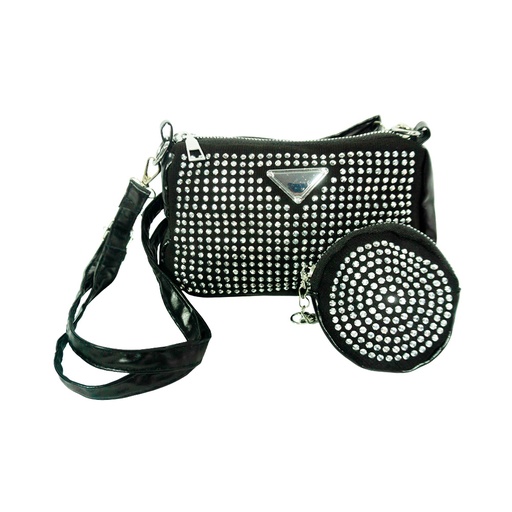 [45708] CARTERA STRASS CON MONEDERO #40