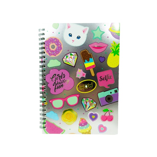 [45770] CUADERNO TAPA ESTAMPADA #40