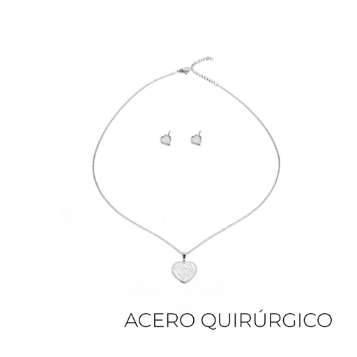 [45822] SET COLLAR + AROS ACERO QUIRURGICO
