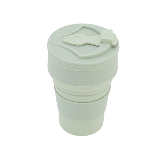 [46309] VASO PLEGABLE DE 350ML CON TAPA