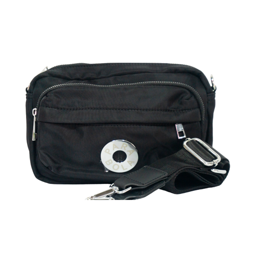 [46368] BANDOLERA DOBLE BOLSILLO FRONTAL Y CORREA DESMONTABLE