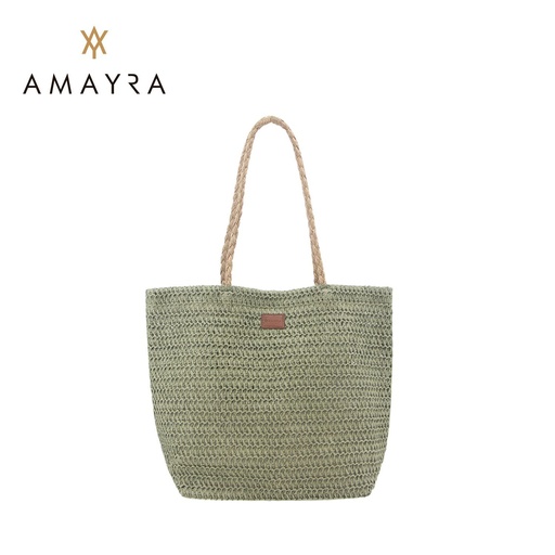 [46443] BOLSO TOTE MANIJA TRENZADA