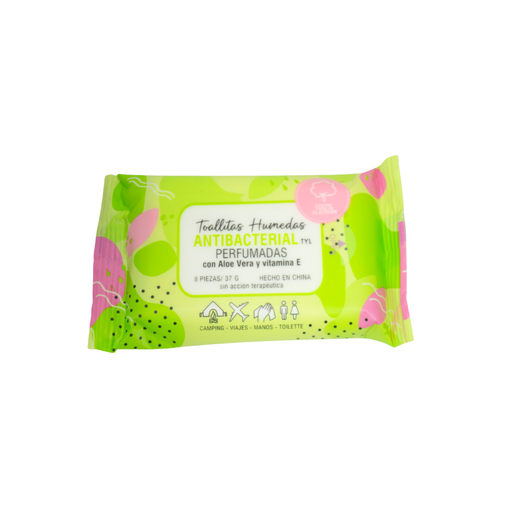 [46848] TOALLITAS ANTIBACTERIAL PERFUMADAS TYL