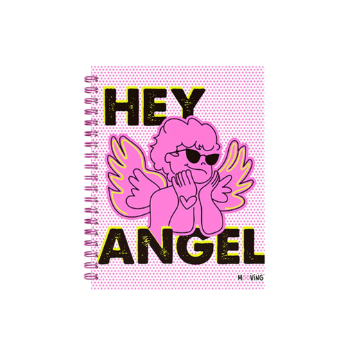 [47088] CUADERNO 16X21 ESPIRAL TAPA DURA 80HJS ROCKER