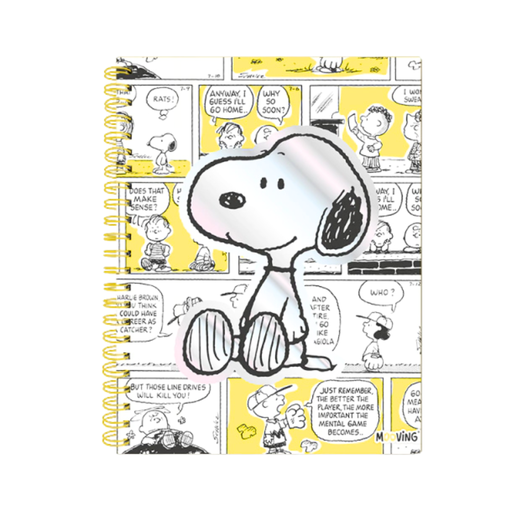 [47089] CUADERNO UNIVERSITARIO SNOOPY MOOVING