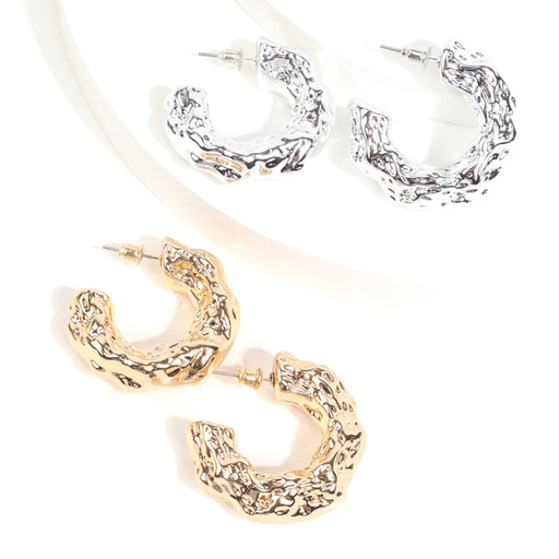 [47374] AROS POR PAR STEM DORADO O PLATEADO