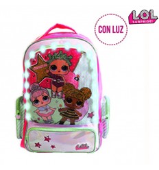 [21388] MOCHILA 16" CON LUZ LED LOL