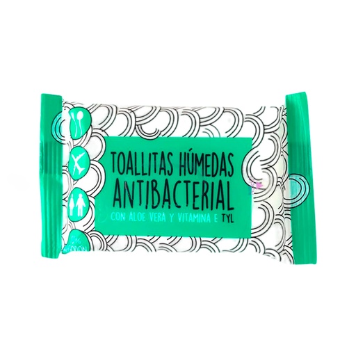 [16263] TOALLITAS HUMEDAS ANTIBACTERIAL