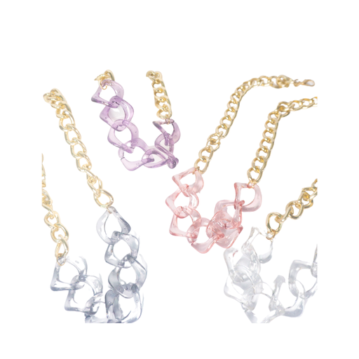 [47615] COLLAR CADENA COLOR