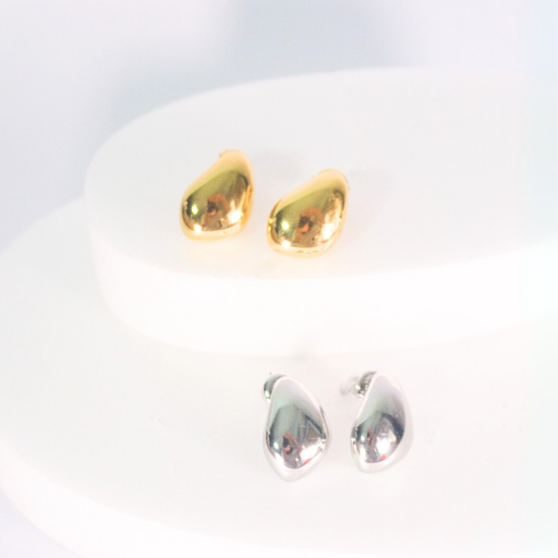 [47723] AROS GOTA CHICO DORADO O PLATEADO