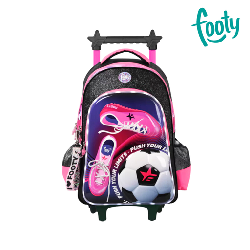 [47822] MOCHILA 18" CARRITO LOVE FUTBOL FOOTY