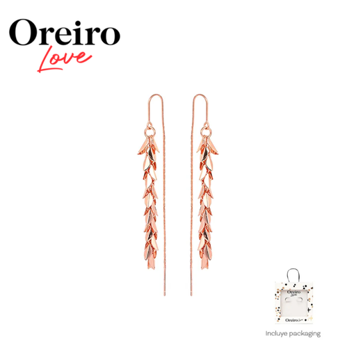 [47917] AROS OREIRO LOVE HOJAS CON PACKAGING