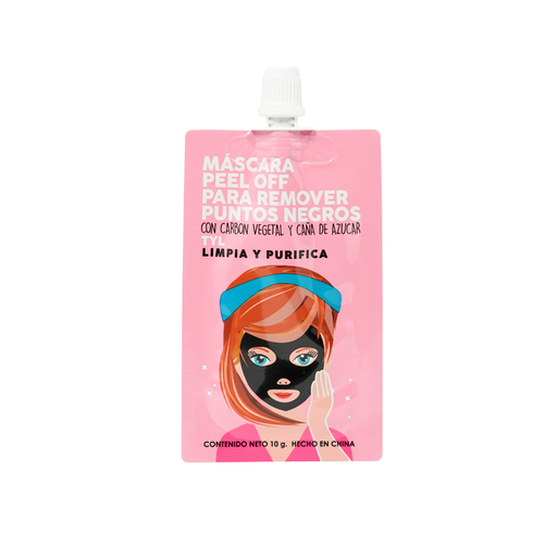 [47986] MASCARA PEEL OFF PUNTOS NEGROS TYL