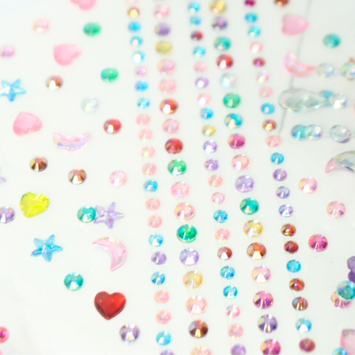 [48144] STRASS CORPORAL CON ESTRELLAS Y CORAZONES