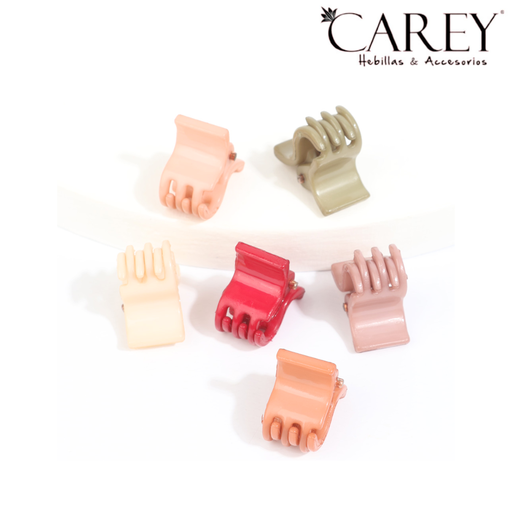 BROCHE CAREY MINI PLANA BRILLO