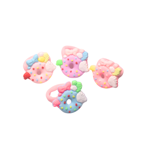 [48551] COLEROS X4 CON APLIQUE DE DONAS