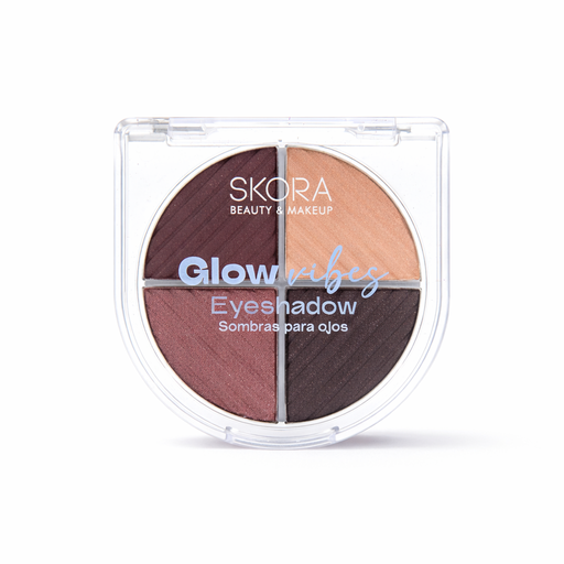 [48683] PALETA DE SOMBRAS GLOW VIBES SKORA