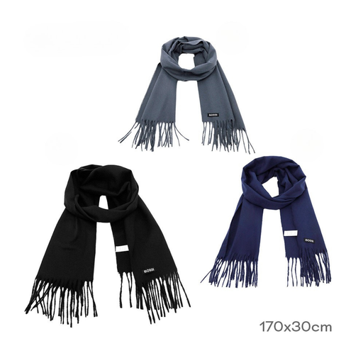 BUFANDA DE HOMBRES COLOR LISO
