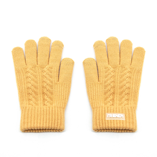GUANTES TRANZADOS LISOS