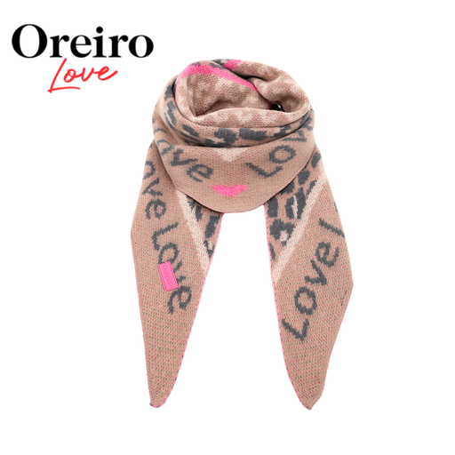 BUFANDON ANIMAL PRINT LOVE LAS OREIRO