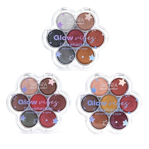 [49034] SOMBRAS PARA OJOS FLOR COMBINADAS