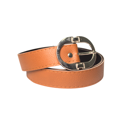 CINTO COLOR LISO HEBILLA OVALADA