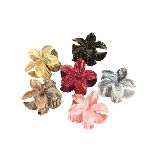 [49117] BROCHE FLOR MARMOLADO