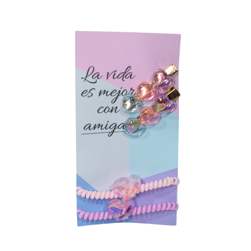 [47938D] COLERO RESORTE + TIC TAC + PACKAGING DIA DEL AMIGO