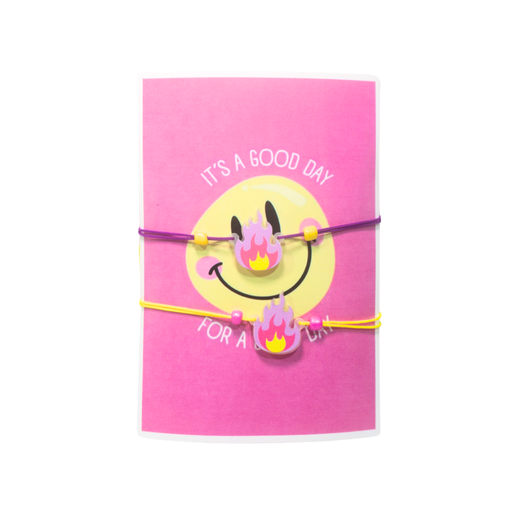 [49309] PULSERA PARA COMPARTIR DIJES SURTIDOS DIA DEL AMIGO