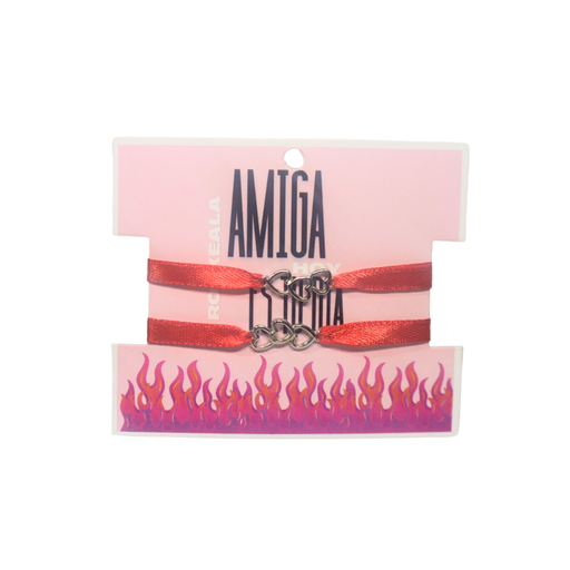 [49312] PULSERA LAZO ROJO DIA DEL AMIGO