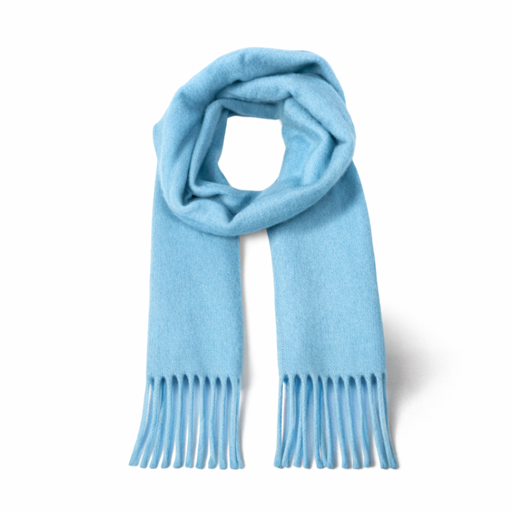 [49410] BUFANDON TIPO NUBE COLOR LISO