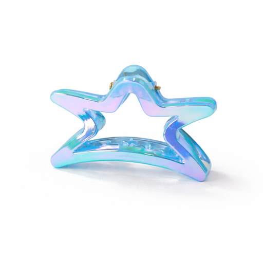 [49552] BROCHE PINZA STAR TORNASOLADO