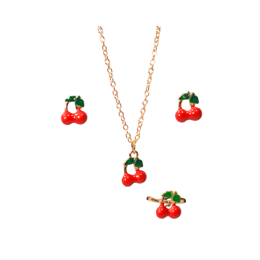 [49714] SET INFANTIL COLLAR  + ARITOS + ANILLO