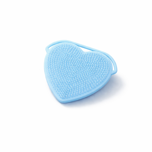 MASAJEADOR EXFOLIANTE FACIAL CORAZON