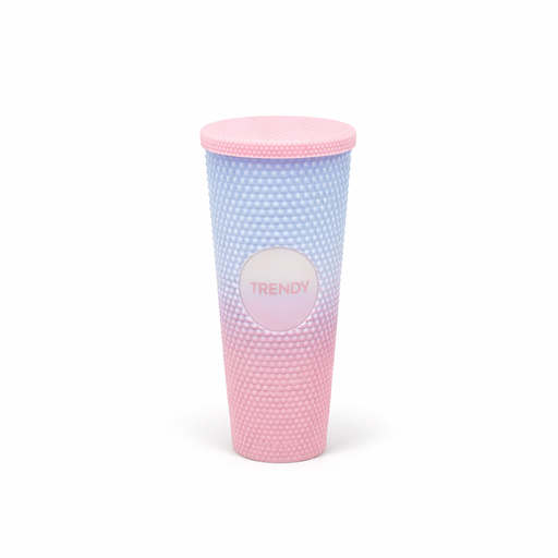 VASO BICOLOR TRENDY CON SORBETE