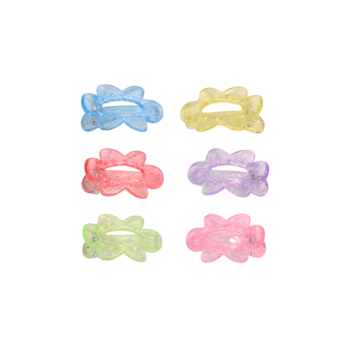 [49901] SET BROCHE PINZA COLOR LISO X6