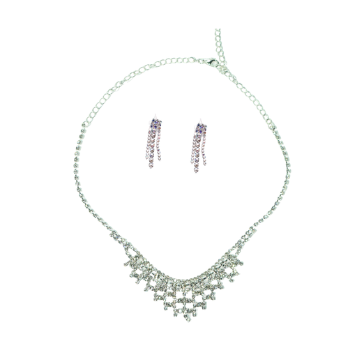 [49930] SET STRASS COLLAR + AROS