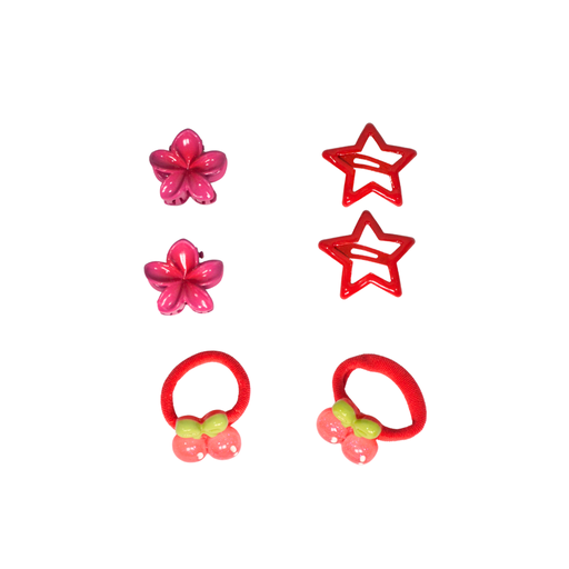 [49957] SET DE ACCESORIOS DE PELO CHERRY