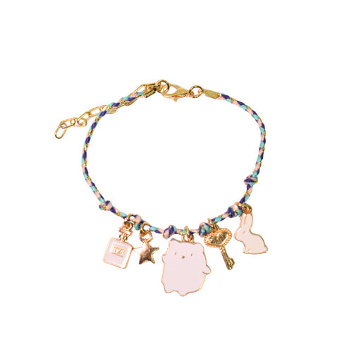 [50021] PULSERA CON DIJES KAWAII ANIMALITOS