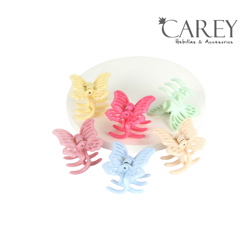 BROCHE PINZA CAREY FORMA DE MARIPOSA