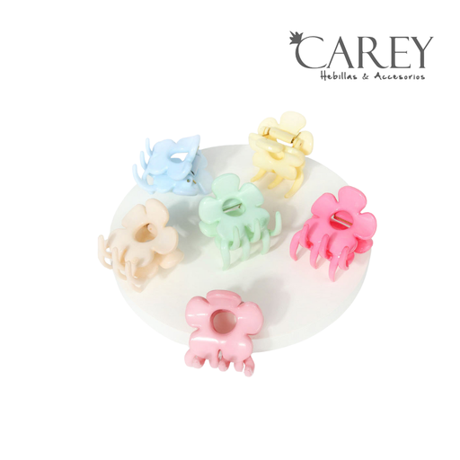 PINZA BROCHE CAREY FLOR GRANDE CALADA