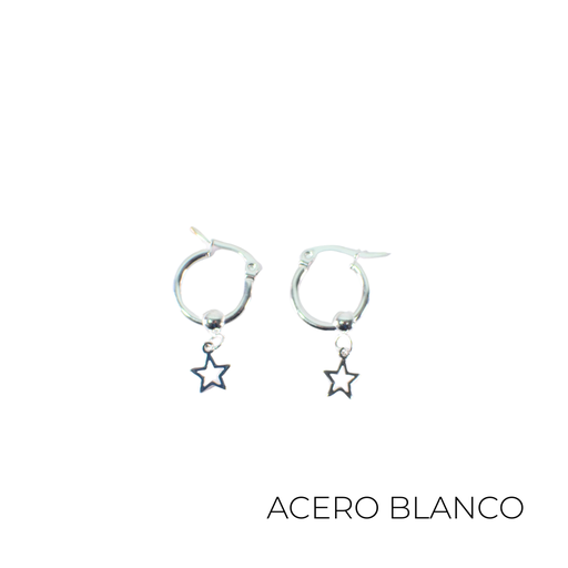 [50206] AROS ARGOLLA ACERO ESTRELLA