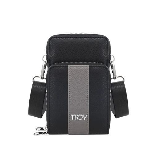 PORTACELULAR BICOLOR CON APLIQUE TRENDY