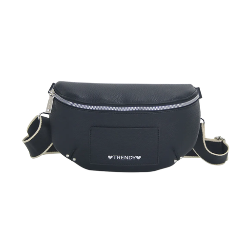 RIÑONERA AMPLIA COLOR LISO TRENDY