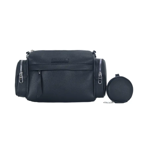 CARTERA CON BOLSILLOS Y MONEDERO TRENDY